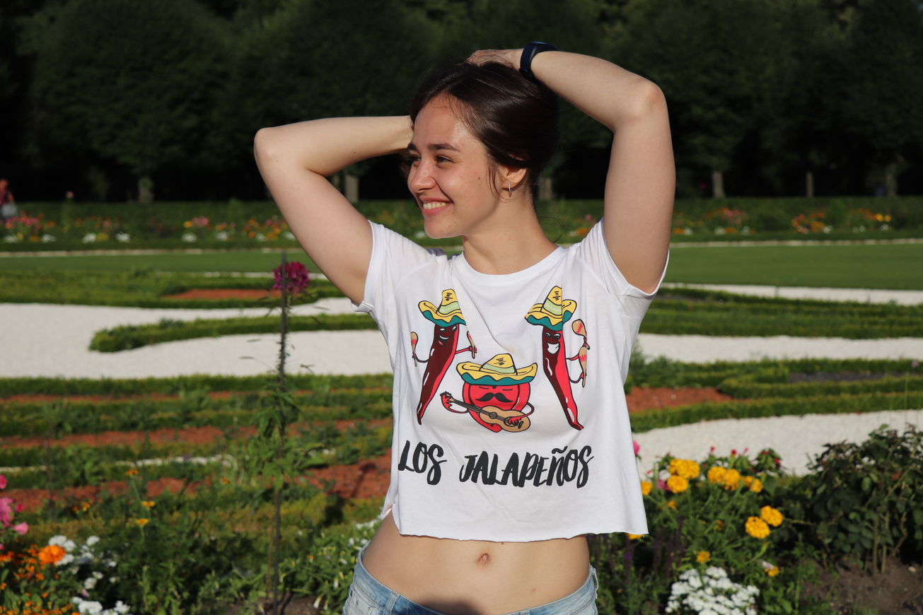 Funny summer T-Shirt with Jalapeños print